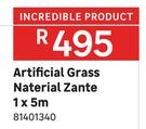 Artificial Grass Naterial Zante 1 x 5m