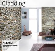 Modulo Oslo Cladding Grey-325 x 75mm Per Sqm