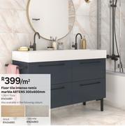 Artens Marble Floor Tile Intenso Remix-300 x 600mm Per Sqm