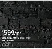 Artens Cladding Bross Grey-370 x 100mm Per Sqm