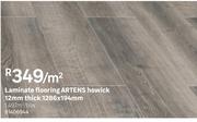 Artens Laminate Flooring Howick 12mm Thick-1286 x 194mm Per Sqm