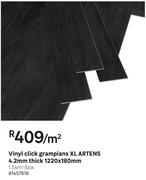 Artens Vinyl Click Grampians XL 4.2mm Thick-1220 x 180mm Per Sqm