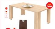 Havana Oak Siena Dining Room Table-F0000154