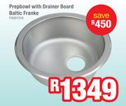 Prepbowl With Drainer Board Baltic Franke-F0001310