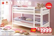 Moritz White Double Bunk