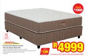 Poco Line Premia Rest Memory Foam 152cm Queen Base Set
