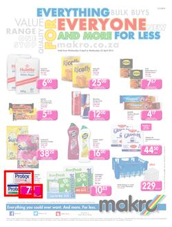 Makro Western Cape : Food Catalogue (08 Apr - 22 Apr 2015), page 1