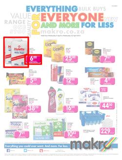 Makro Western Cape : Food Catalogue (08 Apr - 22 Apr 2015), page 1