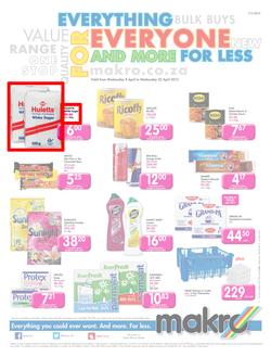 Makro Western Cape : Food Catalogue (08 Apr - 22 Apr 2015), page 1
