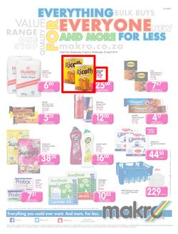 Makro Western Cape : Food Catalogue (08 Apr - 22 Apr 2015), page 1