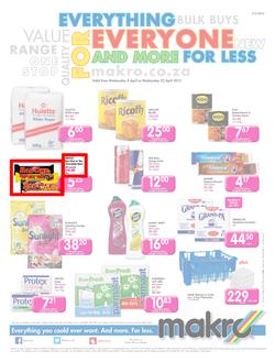 Makro Western Cape : Food Catalogue (08 Apr - 22 Apr 2015), page 1