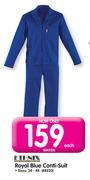 Ethnix Royal Blue Conti-Suit(Sizes: 34-48)