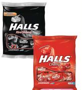 Halls Lozenges Bag(All variants)
