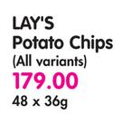Lay's Potato Chips (All Variants)-48 x 36g