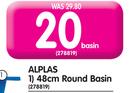 Alplas 48cm Round Basin