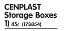 Cenplast Storage Boxes 45L