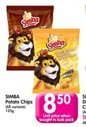 Simba Potato Chips (All Variants)-125g
