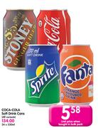 Coca-Cola Soft Drink Cans (All Variants)-24 x 330ml