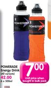 Powerade Energy Drink (All Variants)-6 x 500ml