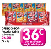 Drink-O-Pop Power Drink (All Variants)-5g