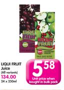 Liqui Fruit Juice (All Variants)-250ml