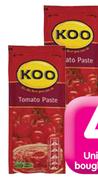  Koo Tomato Paste Sachet-24x100g