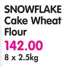 Snowflake Cake Wheat Flour-8 x 2.5kg