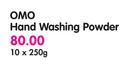 Omo Hand Washing Powder-10 x 250gm