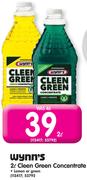 Wynn's 2L Cleen Green Concentrate