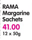 Rama Margarine Sachets-12 x 50gm
