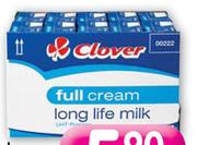 Clover Squat Pack Full Cream Milk-500ml Each
