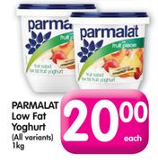 Parmalat Low Fat Yoghurt (All Variants)-1kg Each