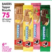 Bakers Topper Biscuits (All Variants)-12 x 125g