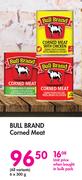 Bull Brand Corned Meat (All Variants)-6 x 300g