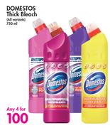 Domestos Thick Bleach (All Variants)-For Any 4 x 750ml