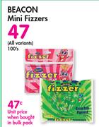 Beacon Mini Fizzers (All Variants)-100's