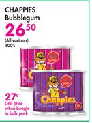 Chappies Bubblegum (All Variants)-100's