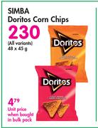 Simba Doritos Corn Chips (All Variants)-48 x 45g