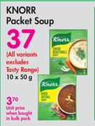 Knorr Packet Soup (All Variants)-10 x 50g