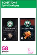 Robertsons Spice Envelopes (All Variants)-40 x 7g