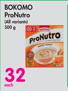 Bokomo Pro Nutro (All Variants)-500g Each