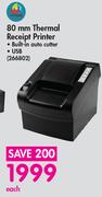 4POS 80mm Thermal Receipt Printer-Each