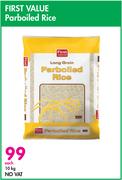 First Value Parboiled Rice-10Kg Each