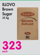 Illovo Brown Sugar-25Kg Each