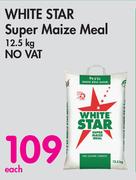 White Star Super Maize Meal-12.5Kg Each