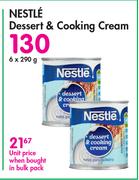 Nestle Dessert & Cooking Cream-6 x 290g