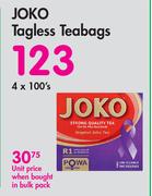 Joko Tagless Teabags-4 x 100's