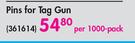 Aro Pins For Tag Gun-1000's Per Pack