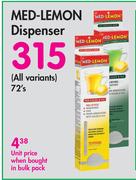 Med-Lemon Dispenser (All Variants)-72's