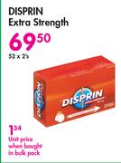 Disprin Extra Strength-52 x 2's